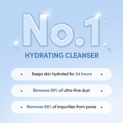 LAGOM Cellup Micro Foam Cleanser – Hydrating Deep Cleansing Face Wash with Dense Micro Bubbles, Korean Makeup Remover, 4.05 Fl Oz Avelisse