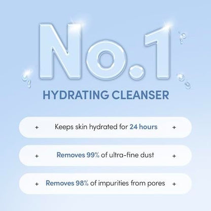 LAGOM Cellup Micro Foam Cleanser – Hydrating Deep Cleansing Face Wash with Dense Micro Bubbles, Korean Makeup Remover, 4.05 Fl Oz Avelisse