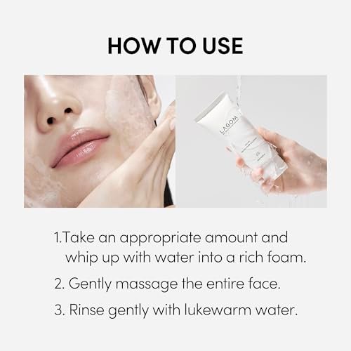 LAGOM Cellup Micro Foam Cleanser – Hydrating Deep Cleansing Face Wash with Dense Micro Bubbles, Korean Makeup Remover, 4.05 Fl Oz Avelisse