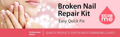 Professional Nail Repair Kit for Broken, Cracked, Split & Weak Nails – Easy Quick Fix Solution Avelisse