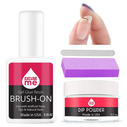 Professional Nail Repair Kit for Broken, Cracked, Split & Weak Nails – Easy Quick Fix Solution Avelisse