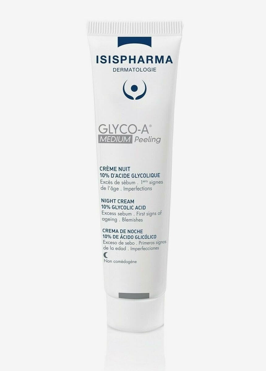 Isispharma Glyco-A Medium Peeling 30ml – Professional-Grade Glycolic Acid Face Peel for Smoother, Brighter Skin - görsel 1