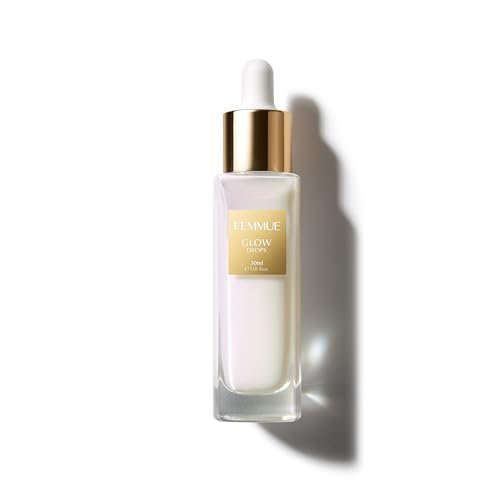 FEMMUE Glow Drops Hydrating Face Serum | Rose Water, Hyaluronic Acid & Ceramides | Korean Skincare for Dry Skin (1.01 oz) - görsel 2