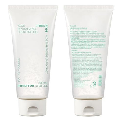 innisfree Aloe Vitalizing Soothing Gel Hydrating Face & Body Moisturizer - 10.1 Fl Oz Avelisse