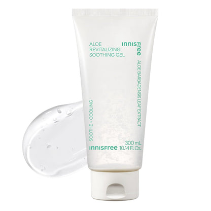 innisfree Aloe Vitalizing Soothing Gel Hydrating Face & Body Moisturizer - 10.1 Fl Oz Avelisse
