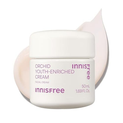 Innisfree Orchid Youth-Enriched Cream – Firming & Hydrating Face Moisturizer for Youthful Skin Avelisse