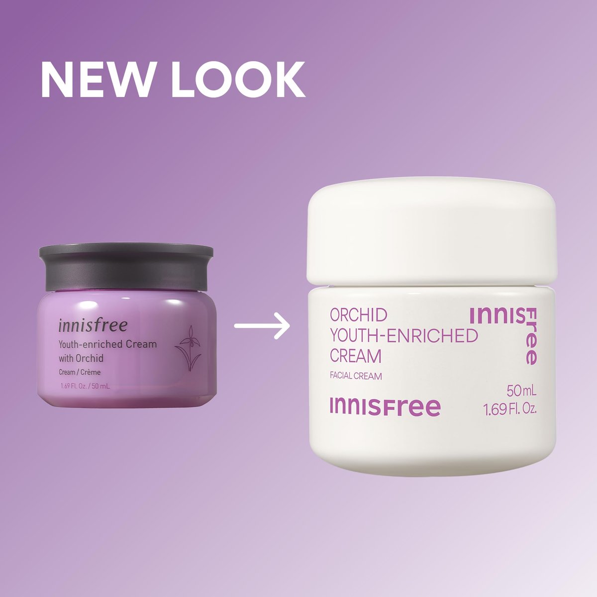 Innisfree Orchid Youth-Enriched Cream – Firming & Hydrating Face Moisturizer for Youthful Skin Avelisse
