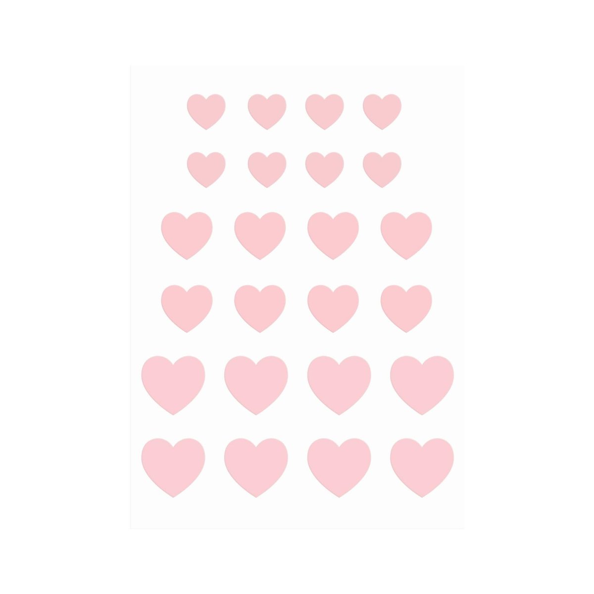 The Crème Shop Heart Shape Clear Skin Hydrocolloid Dark Spot Acne Patches - Infused with Salicylic Acid + Witch Hazel, 72 Patches (3 Sizes) - görsel 3