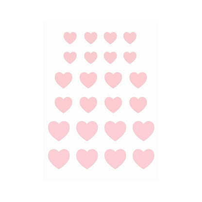 The Crème Shop Heart Shape Clear Skin Hydrocolloid Dark Spot Acne Patches - Infused with Salicylic Acid + Witch Hazel, 72 Patches (3 Sizes)