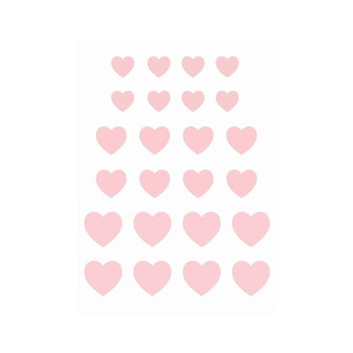 The Crème Shop Heart Shape Clear Skin Hydrocolloid Dark Spot Acne Patches - Infused with Salicylic Acid + Witch Hazel, 72 Patches (3 Sizes) - görsel 4