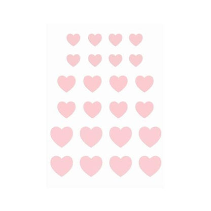 The Crème Shop Heart Shape Clear Skin Hydrocolloid Dark Spot Acne Patches - Infused with Salicylic Acid + Witch Hazel, 72 Patches (3 Sizes)