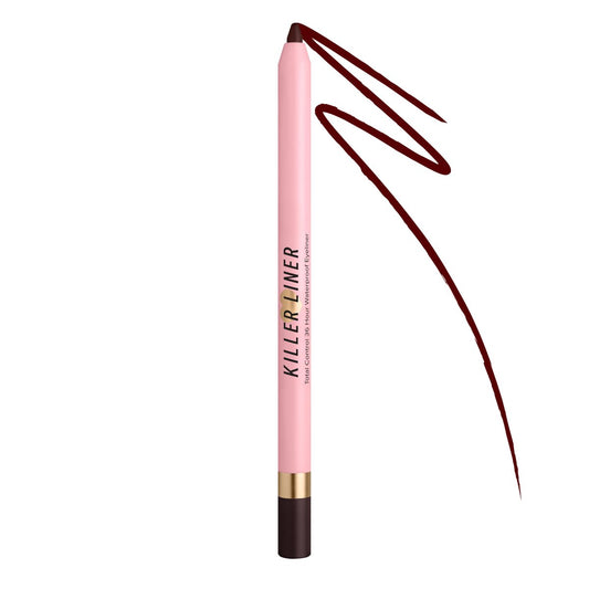 Too Faced Killer Liner 36-Hour Gel Eyeliner Pencil - Long Lasting, Waterproof, Non-Flaking - Espresso (Black/Brown)