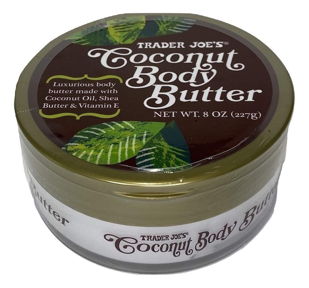 Trader Joe's Coconut Body Butter - 8 oz | Nourishing & Hydrating Skin Moisturizer Avelisse