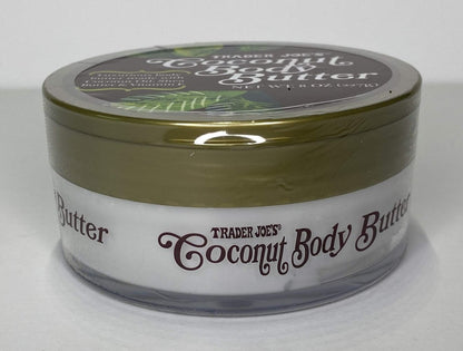 Trader Joe's Coconut Body Butter - 8 oz | Nourishing & Hydrating Skin Moisturizer Avelisse
