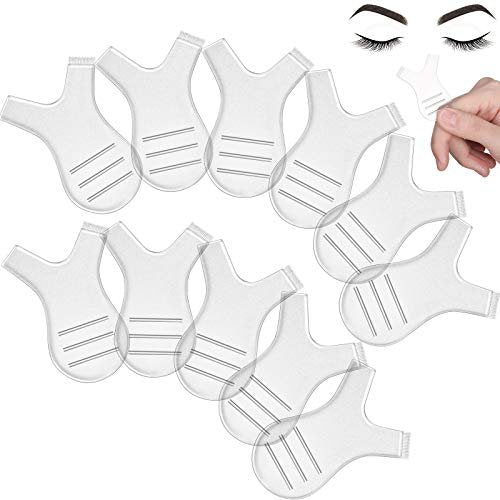 60 Pieces Y Comb Eyelash Lift Brush Eyelash Perming Brush Makeup Beauty Tool Supplies for Lash Grafting Extension - görsel 2