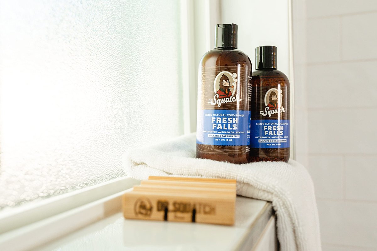 Dr. Squatch Fresh Falls Natural Shampoo - 17 oz Avelisse