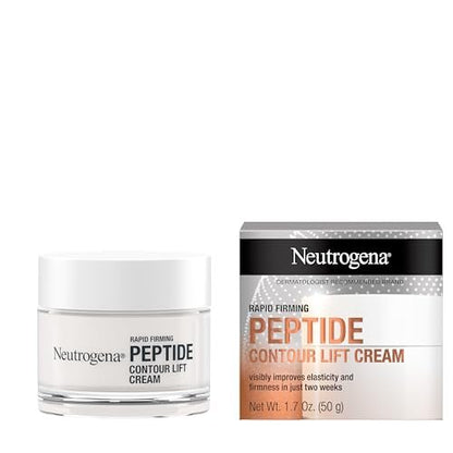 Neutrogena Rapid Firming Peptide Contour Lift Face Cream - Anti-Aging Moisturizer for Visible Firmness & Wrinkle Smoothing, 1.7 oz Avelisse
