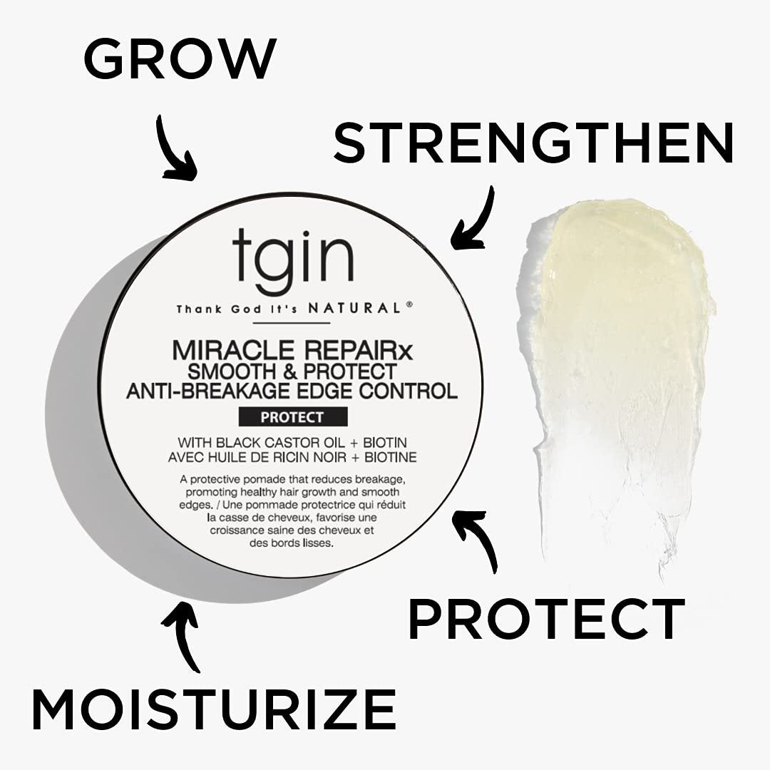 Thank God It's Natural Miracle RepaiRx Smooth & Protect Edge Control - 4 oz Avelisse