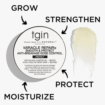 Thank God It's Natural Miracle RepaiRx Smooth & Protect Edge Control - 4 oz Avelisse