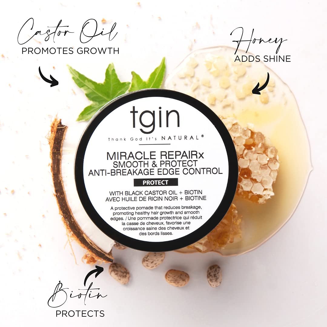 Thank God It's Natural Miracle RepaiRx Smooth & Protect Edge Control - 4 oz Avelisse