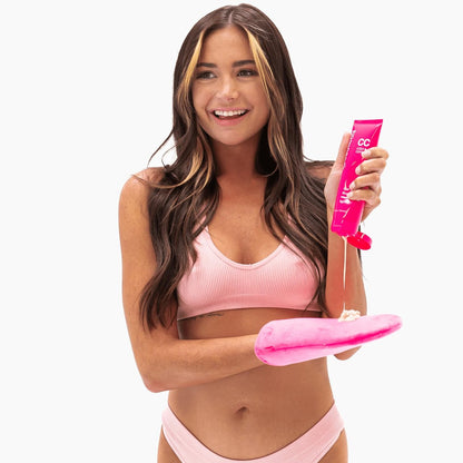 Tanceuticals Self Tanning Mitt – Essential for an Even, Streak-Free Tan – Protects Hands and Palms – Washable Applicator Mitt