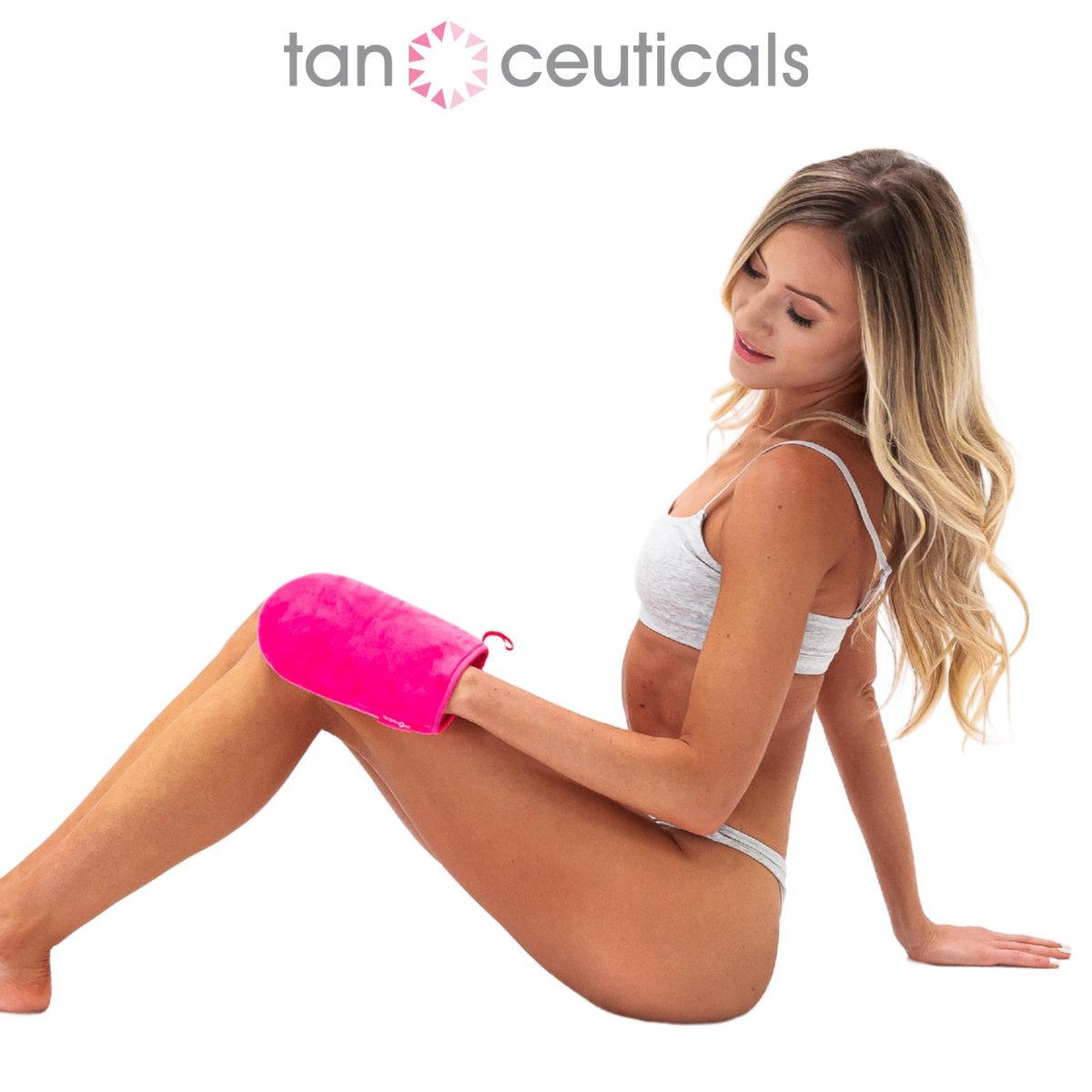 Tanceuticals Self Tanning Mitt – Essential for an Even, Streak-Free Tan – Protects Hands and Palms – Washable Applicator Mitt - görsel 11