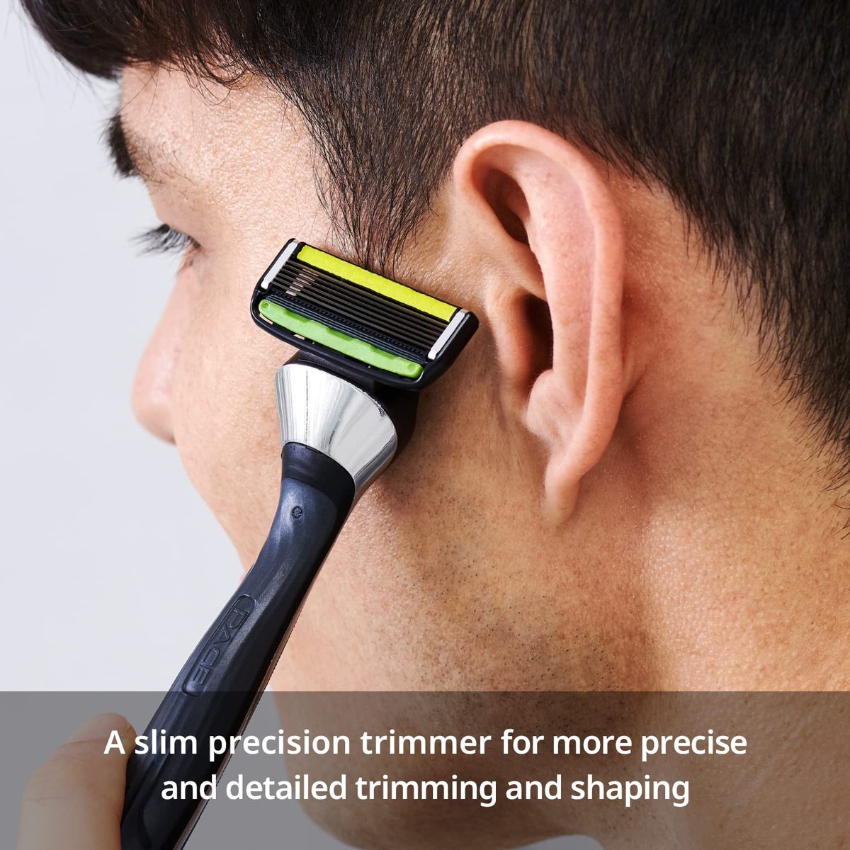 Dorco Pace 6 Pro Six-Blade Razor System with Trimmer – 2 Replacement Handles (Handles Only) Avelisse