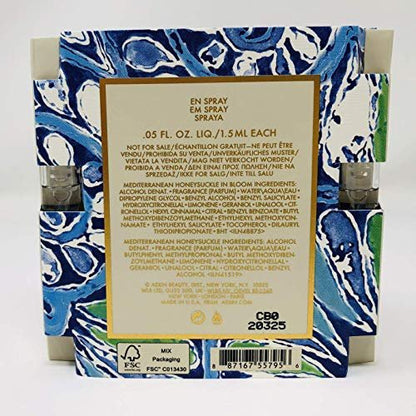 AERIN Mediterranean Honeysuckle & In Bloom Duo Eau de Parfum, 0.05 oz Each