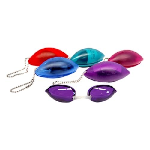 Podz Eyewear Soft Tanning Goggles – 1 Pair, Random Color | Protect Your Eyes During Tanning - görsel 1