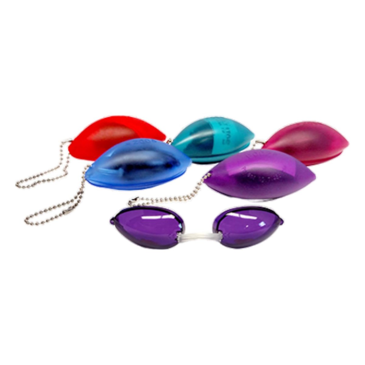 Podz Eyewear Soft Tanning Goggles – 1 Pair, Random Color | Protect Your Eyes During Tanning - görsel 2