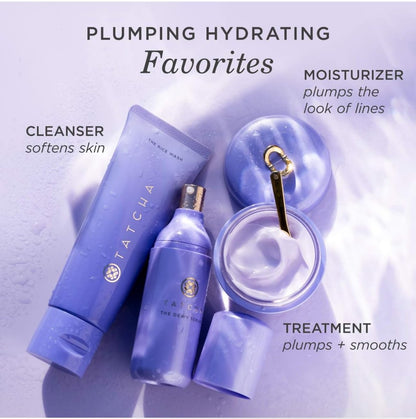 TATCHA The Rice Wash Soft Cream Facial Cleanser – 4 oz Gentle Daily Wash for Luminous Skin Avelisse
