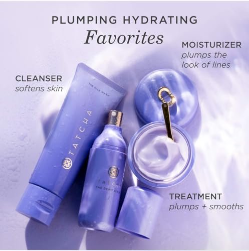 TATCHA The Rice Wash Soft Cream Facial Cleanser – 4 oz Gentle Daily Wash for Luminous Skin Avelisse