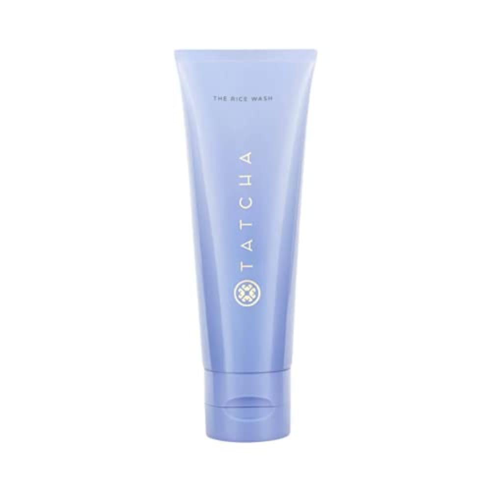 TATCHA The Rice Wash Soft Cream Facial Cleanser – 4 oz Gentle Daily Wash for Luminous Skin Avelisse