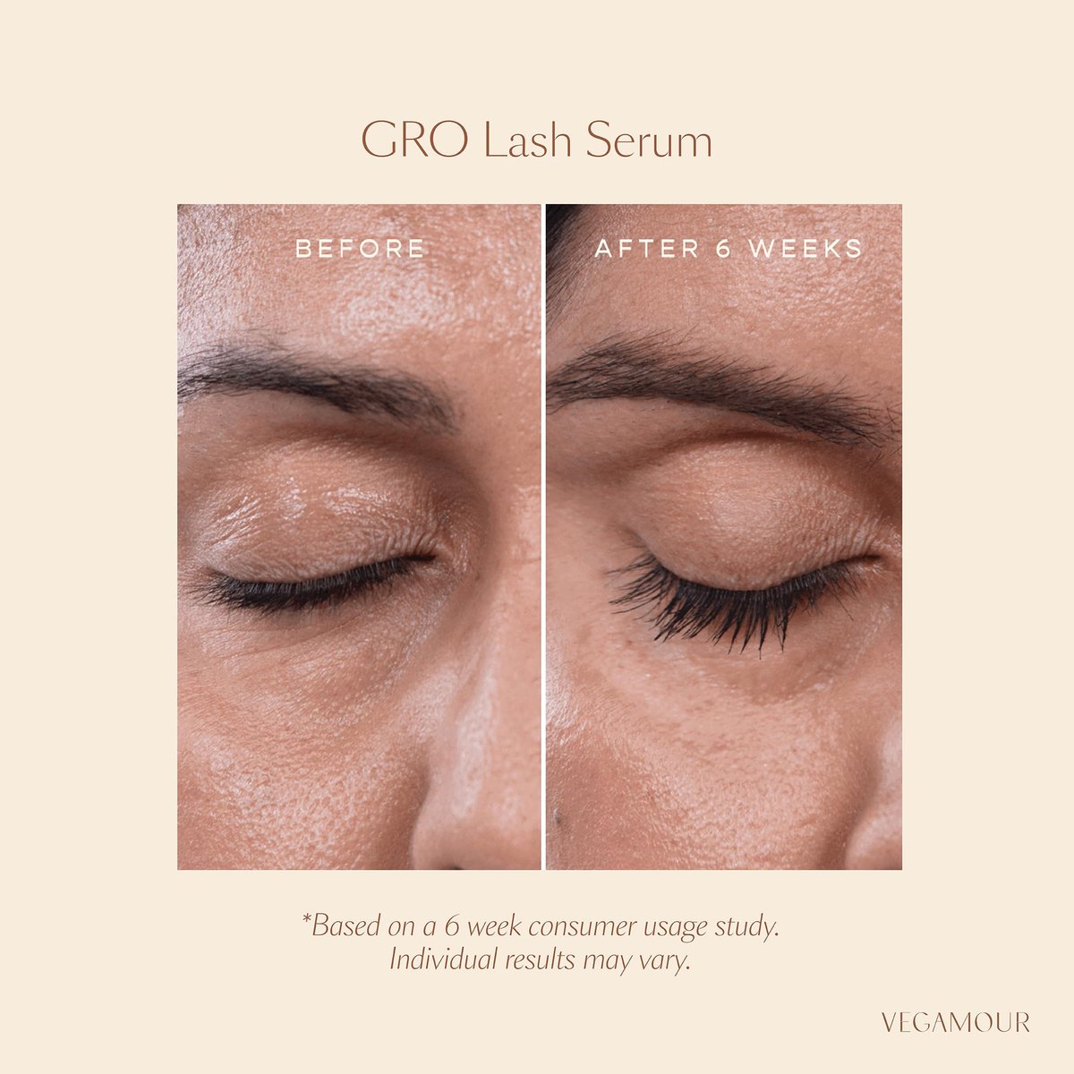 VEGAMOUR GRO Lash Serum – Vegan Eyelash Enhancer for Fuller, Thicker Lashes in 30 Days, 0.1 Fl Oz Avelisse