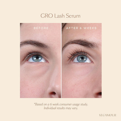 VEGAMOUR GRO Lash Serum – Vegan Eyelash Enhancer for Fuller, Thicker Lashes in 30 Days, 0.1 Fl Oz Avelisse