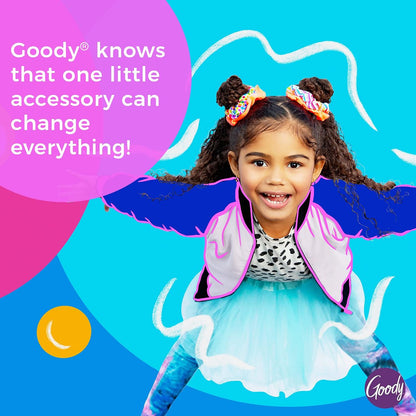 Goody Kids Headband - Rainbow Print - Comfort Fit for All Day Wear - For All Hair Types - Hair Accessories