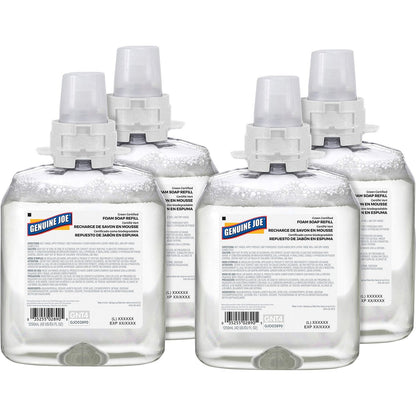 Genuine Joe Green Certified Soap Refill - Pack of 4 (Orange Scent, Hand Wash)