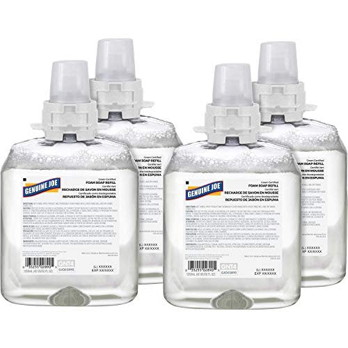 Genuine Joe Green Certified Soap Refill - Pack of 4 (Orange Scent, Hand Wash) - görsel 2