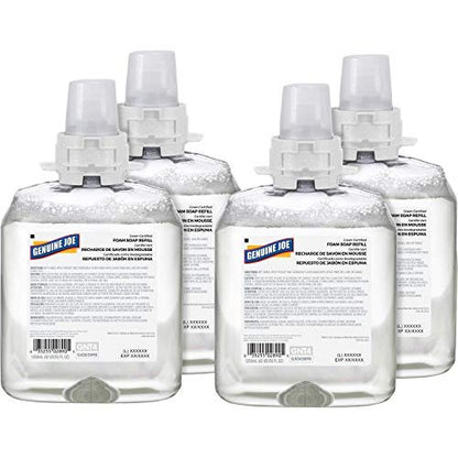 Genuine Joe Green Certified Soap Refill - Pack of 4 (Orange Scent, Hand Wash)