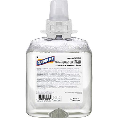 Genuine Joe Green Certified Soap Refill - Pack of 4 (Orange Scent, Hand Wash) - görsel 4