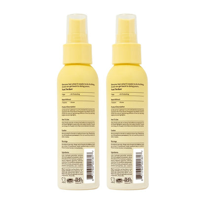 Sun Bum Blonde Hair Lightener - Vegan, Paraben, Gluten and Cruelty-Free Color Enhancing Brightener for Blondes, 2 Pack Avelisse