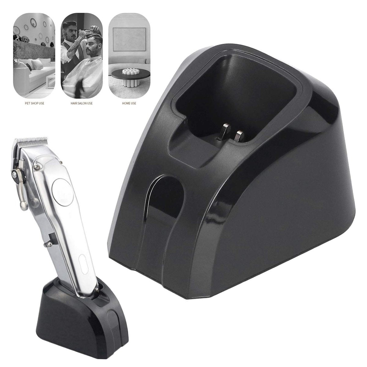 FILFEEL Charging Base Replacement for Electric Hair Clipper Trimmer - Durable ABS Charger Stand Avelisse
