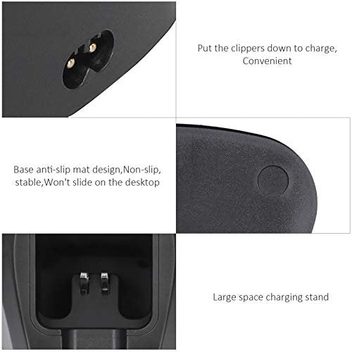 FILFEEL Charging Base Replacement for Electric Hair Clipper Trimmer - Durable ABS Charger Stand Avelisse