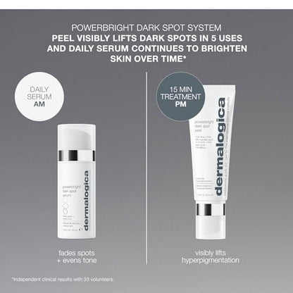 Dermalogica Powerbright Dark Spot Face Serum - Fades Dark Spots, Boosts Luminosity, 1 Fl Oz Avelisse