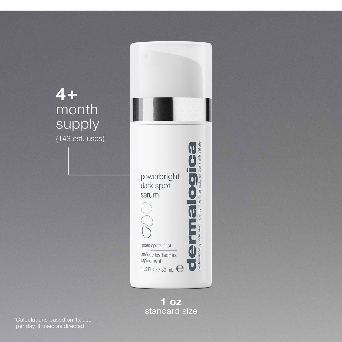 Dermalogica Powerbright Dark Spot Face Serum - Fades Dark Spots, Boosts Luminosity, 1 Fl Oz Avelisse