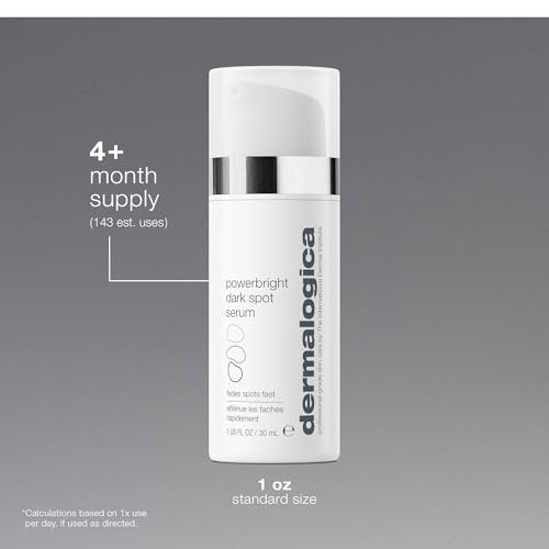 Dermalogica Powerbright Dark Spot Face Serum - Fades Dark Spots, Boosts Luminosity, 1 Fl Oz Avelisse