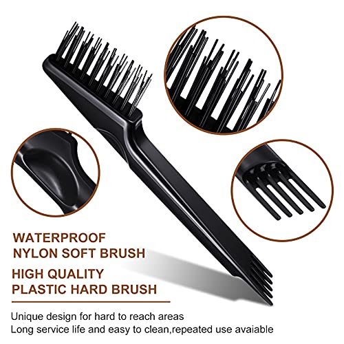 5-Piece Comb Cleaner Set for Hairbrushes - Rake, Brush & Tool for Removing Hair and Dust - Home and Salon Use - görsel 8