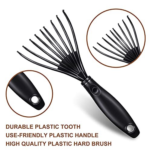 5-Piece Comb Cleaner Set for Hairbrushes - Rake, Brush & Tool for Removing Hair and Dust - Home and Salon Use - görsel 10