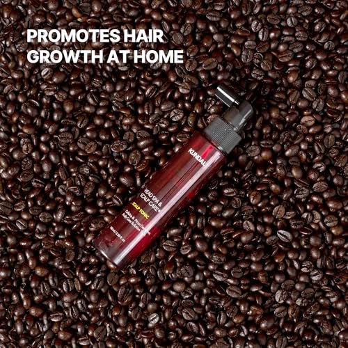 Kundal Caffeine Hair Loss Scalp Tonic - Soothes Scalp, Stimulates Hair Follicles with Vitamin B3, Tea Tree & Peppermint Oil, Korean Hair Care, 3.38 Fl Oz Avelisse