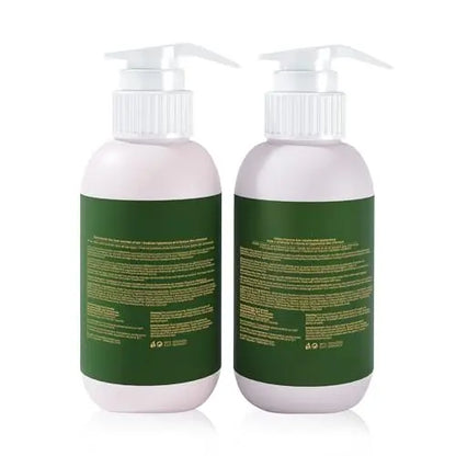 Herbishh Ginger Extract Thickening Shampoo and Conditioner Set – Sulfate & Paraben Free Hair Care for All Hair Types Avelisse